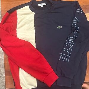 Lacoste Tricolor Crewneck Sweatshirt